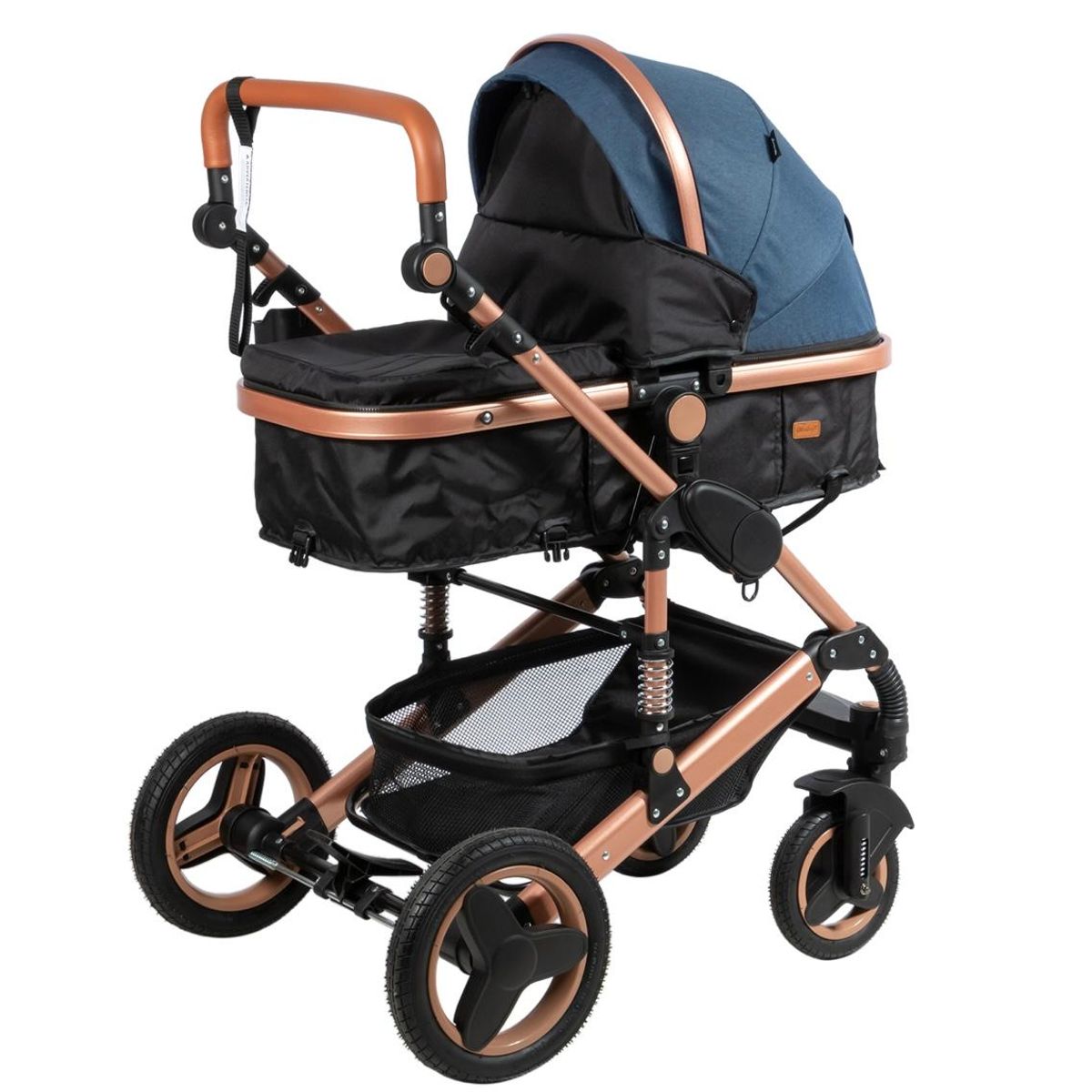 EBABY - Coche Para Bebe Moisés Tipo Cuna De Lujo Sagira