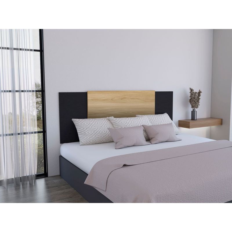RTA MUEBLES - Cabecero neuss graduable Wengue/miel RWL 9650 Rta Muebles