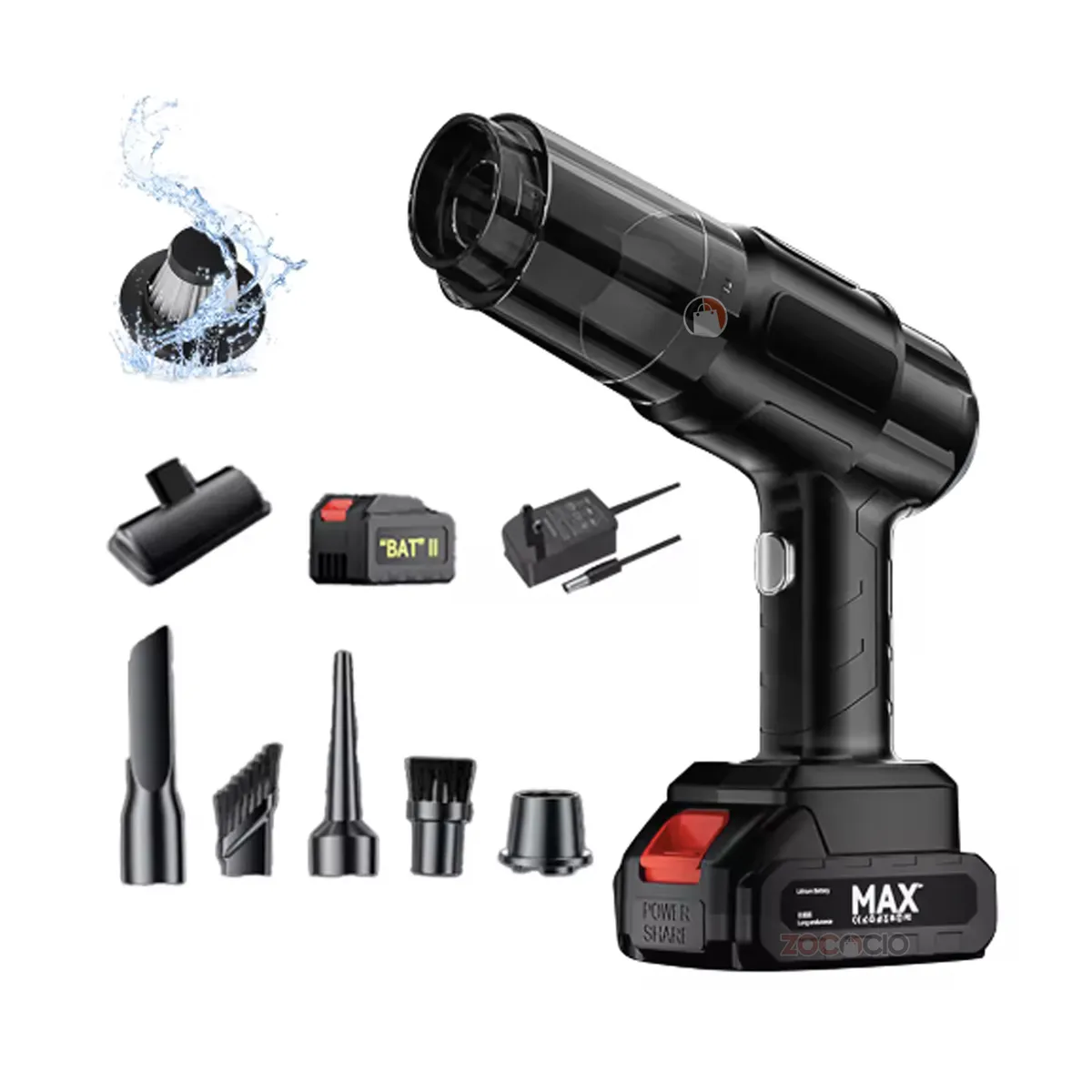 ZOCOCIO - Aspiradora Inalámbrica Para Autos Y Hogar Multifuncional