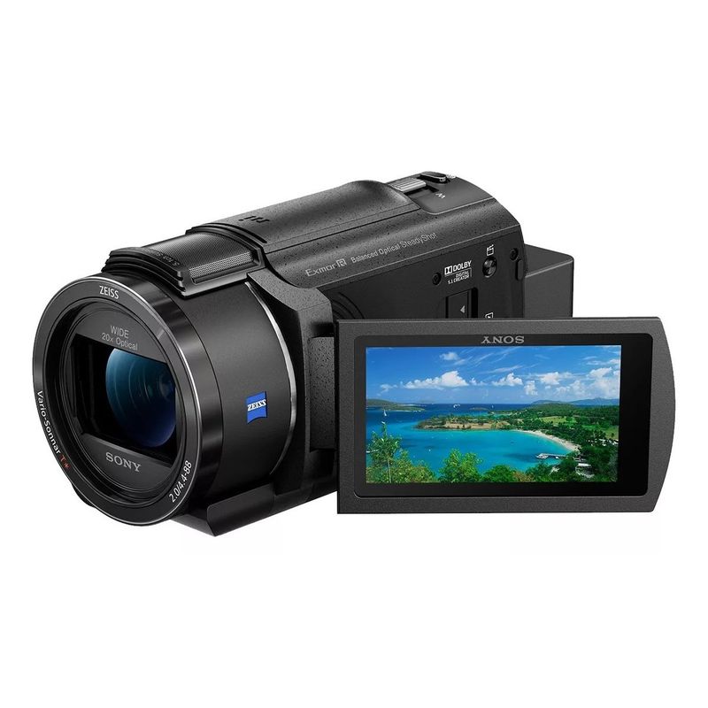 SONY - Videocámara Sony Handycam 4k Sensor Cmos Exmorr- Fdr-AX43 Color Negro