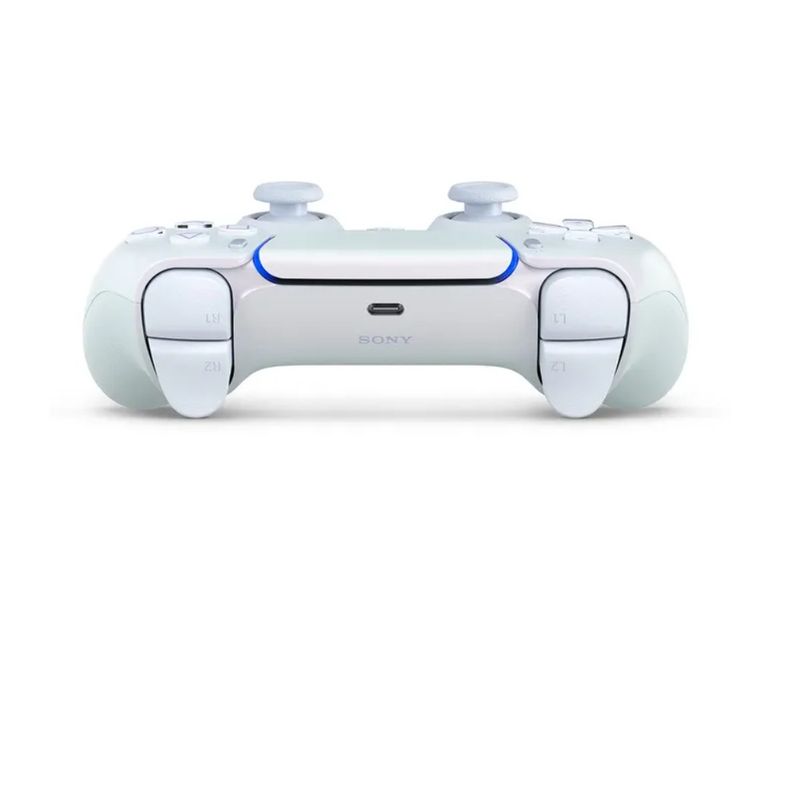 PLAYSTATION - Control Para Ps5 Metalizado Blanco Perla.
