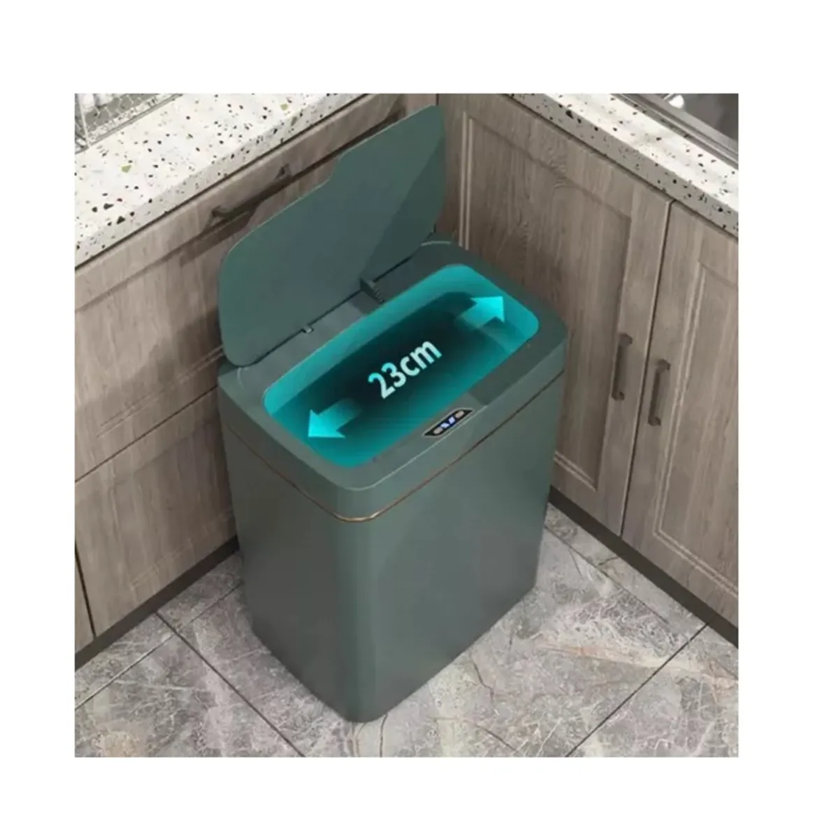 SEISA - Caneca De Basura Con Sensor De Movimiento