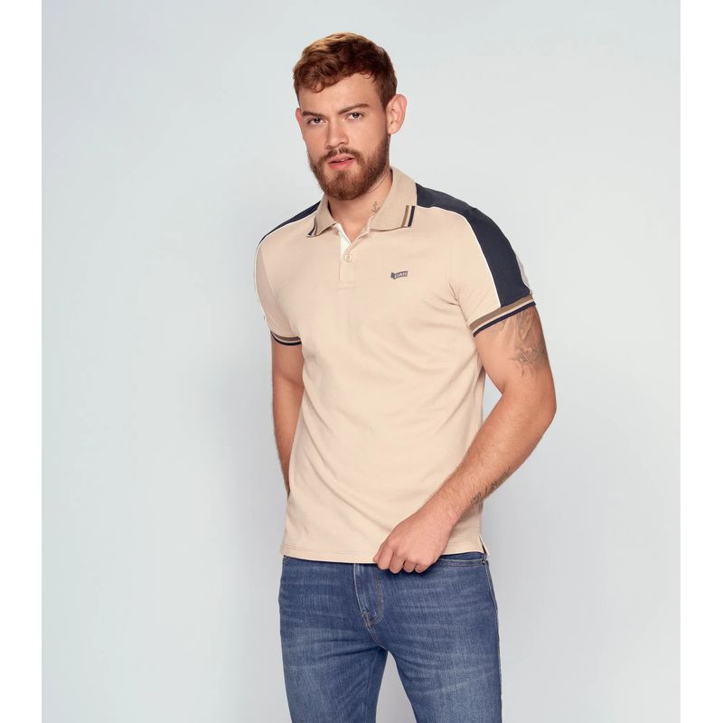 GAS EVOLUTION JEANS - Polo Para Hombre Slim Fit Gas