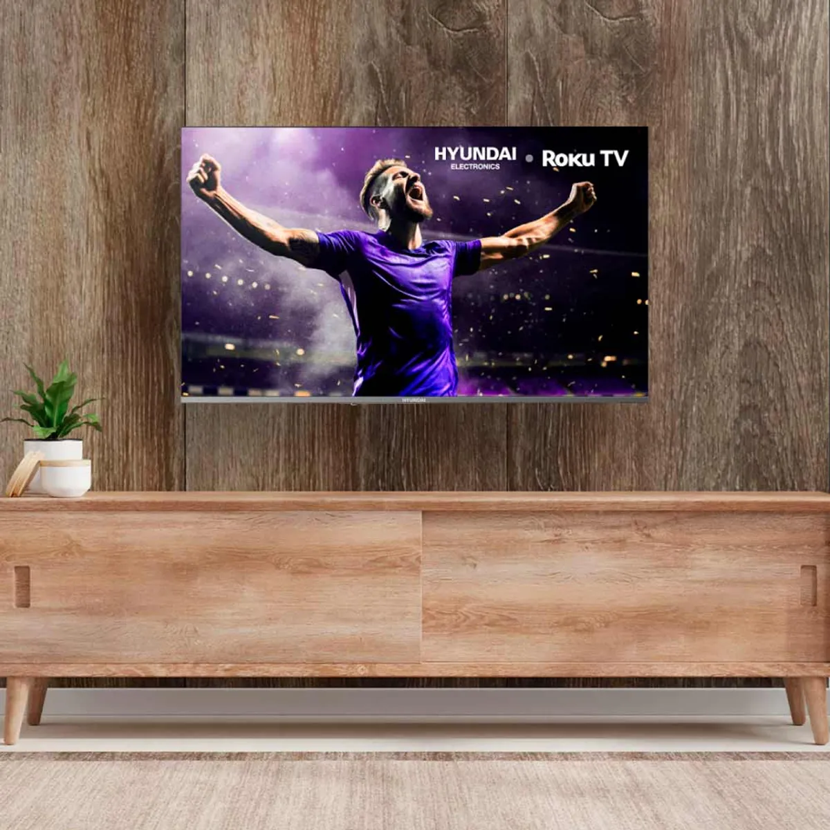 HYUNDAI - Televisor Hyundai Smart 55 4K - Roku TV