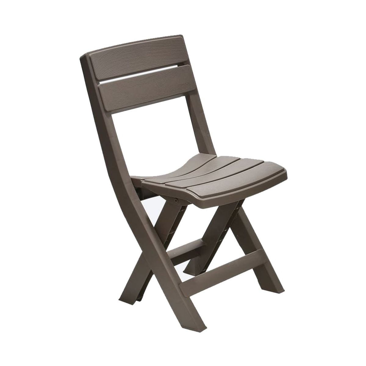 RIMAX - Silla Plegable Plástica Barú Color Mocca