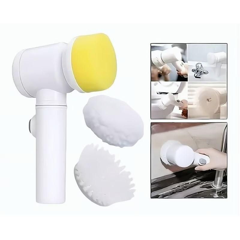 AMERICAN GENERICS - Cepillo Limpieza Electrico 5 En 1 Magic Brush