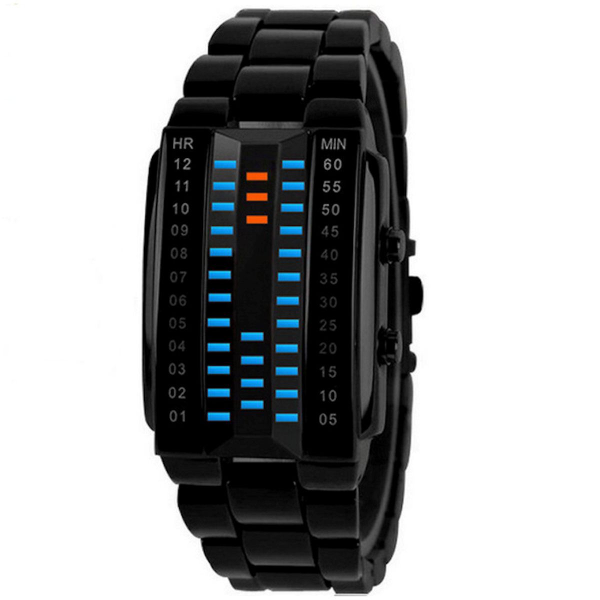 UBMD - Reloj Binario Electronico Negro Hombre