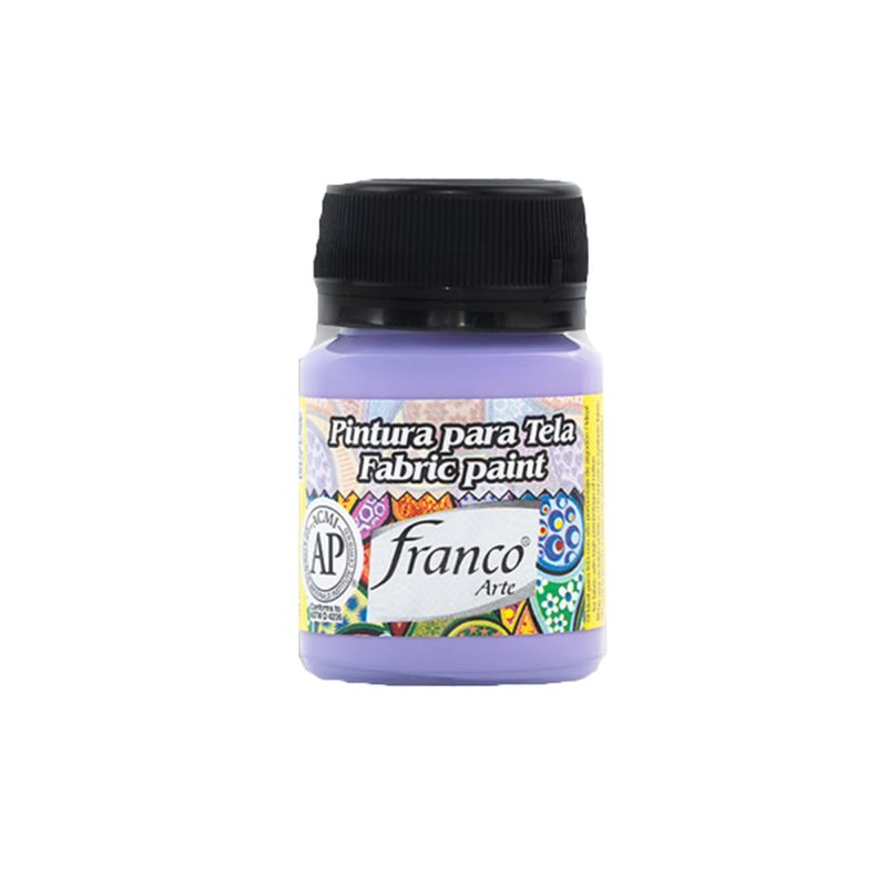 FRANCO ARTE - Pintura Acrílica Para Tela Lila 30 cm Franco Arte