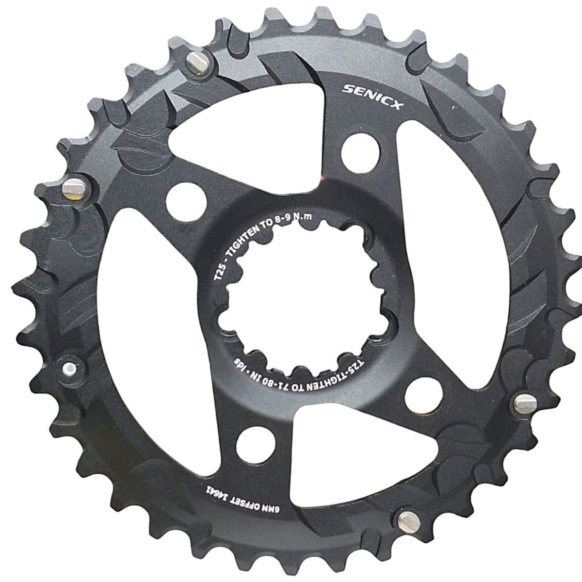 GENERICO - Plato Coronilla Senicx 11v Biplato 36 Dientes Montaje Direct