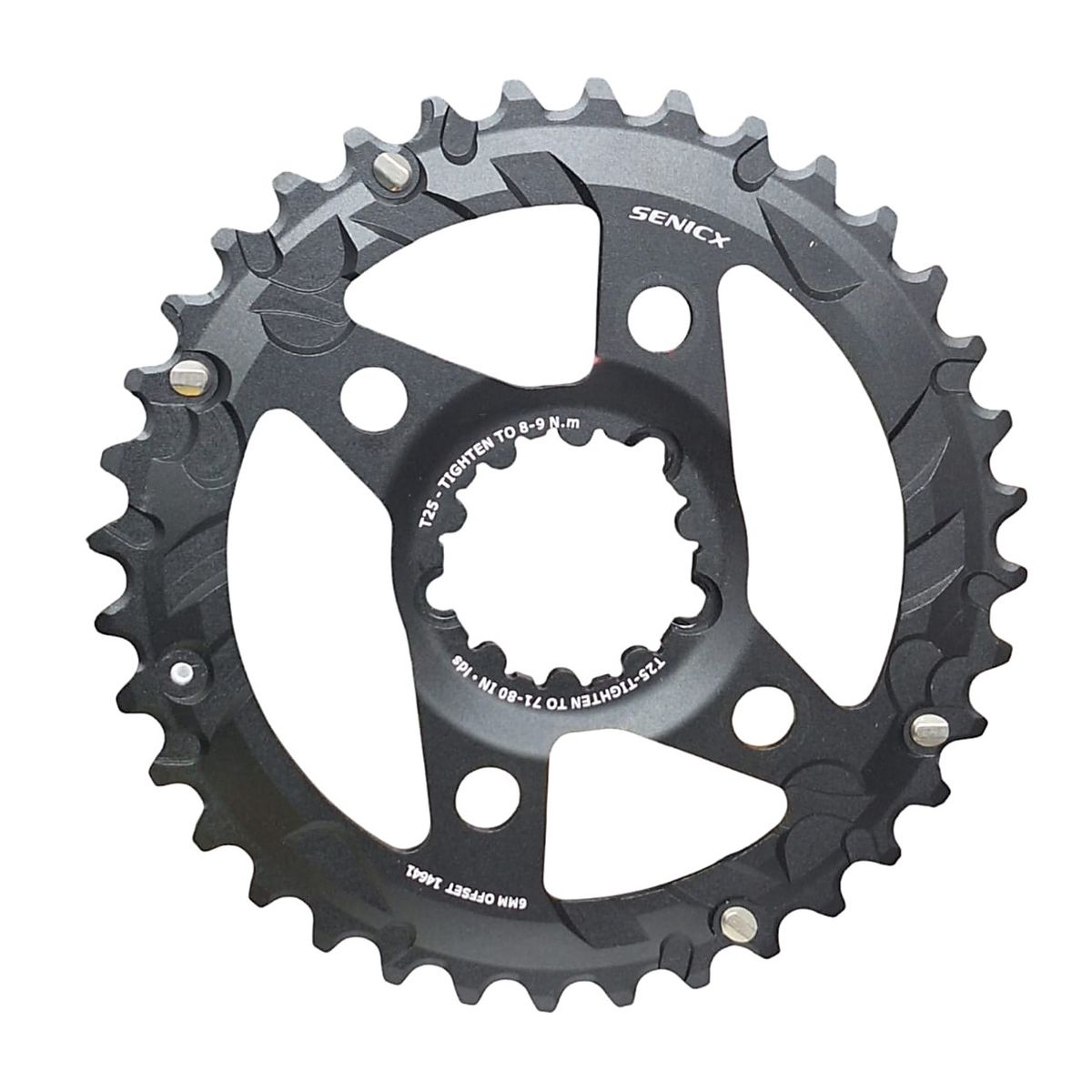 GENERICO - Plato Coronilla Senicx 11v Biplato 36 Dientes Montaje Direct