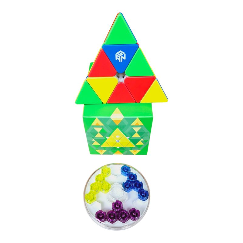 GAN - Pyraminx Gan M Enhanced Magnetico Completo Original + Ges