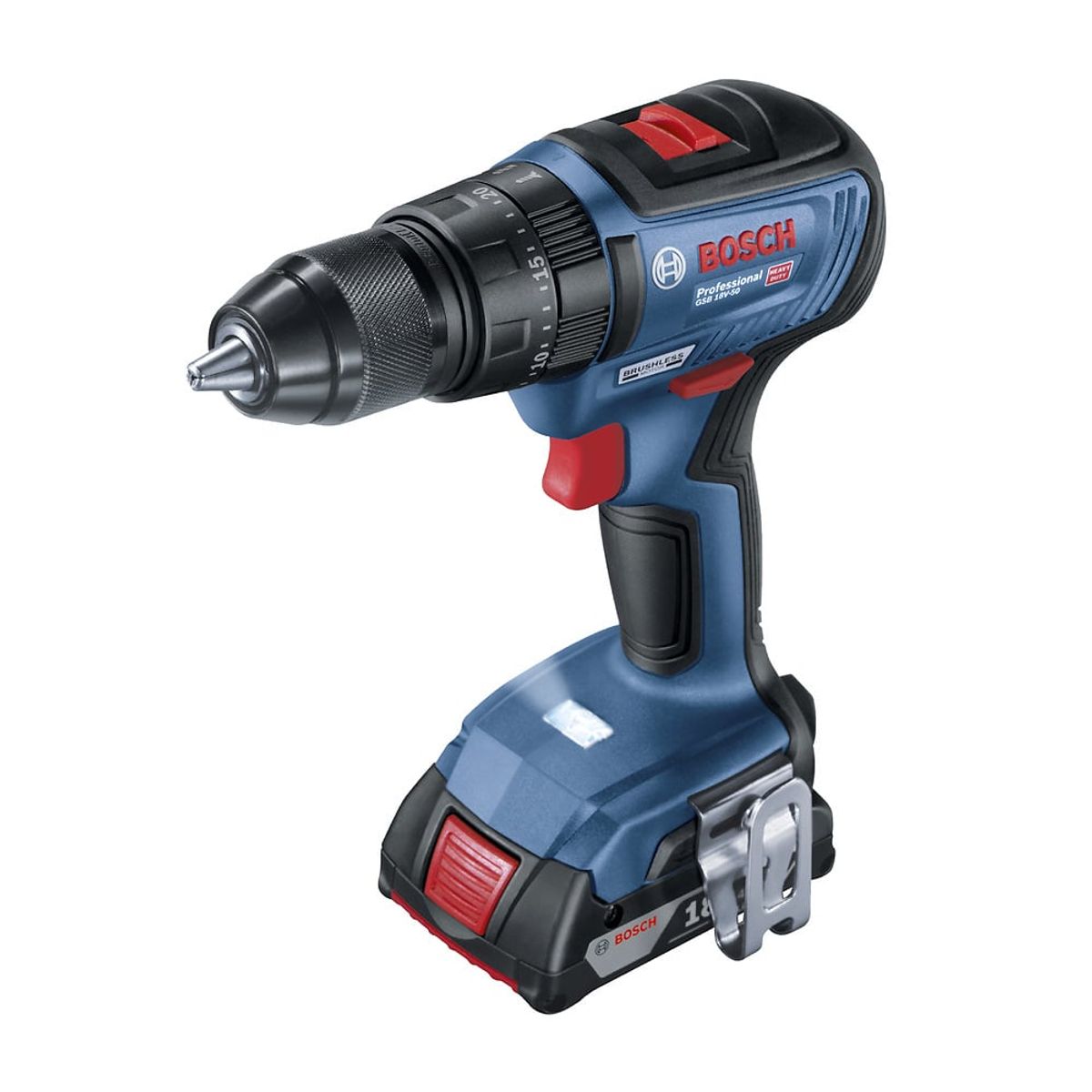 BOSCH - Taladro Percutor Inalámbrico De 12 18v Bosch Gsb18v-50