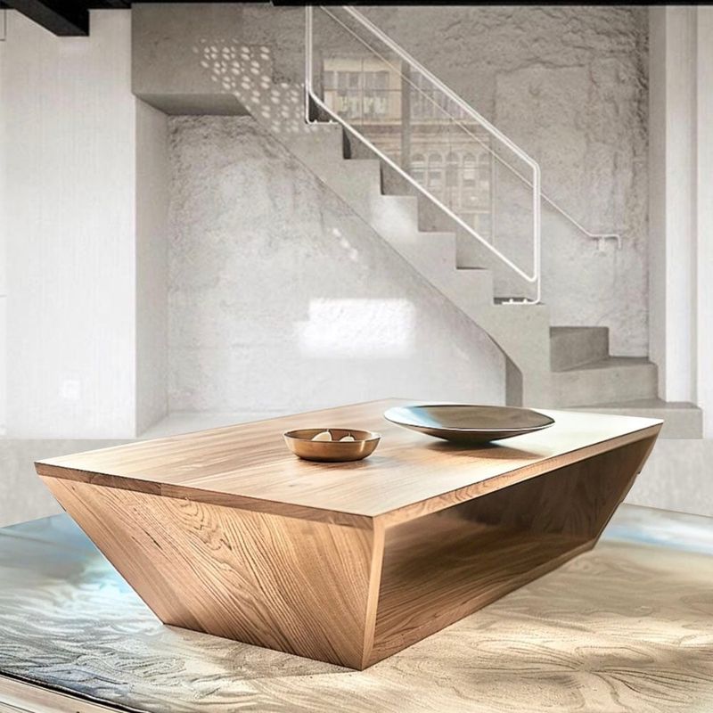 22 GRADOS DECORACION - Mesa de Centro Liliana 140x70cm en Roble natural