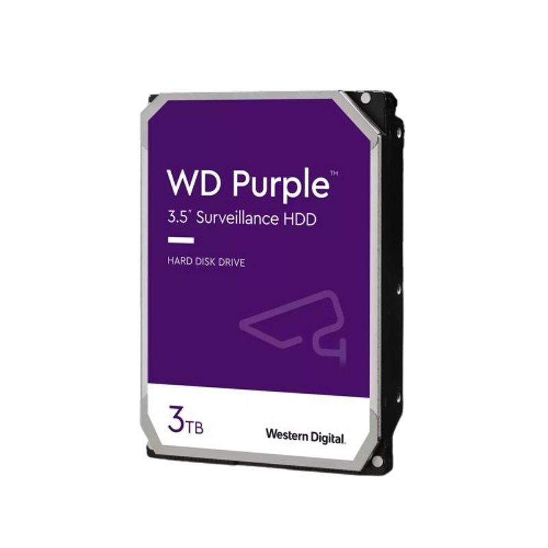 WESTERN DIGITAL - Disco Duro Wester Digital 3TB Purple