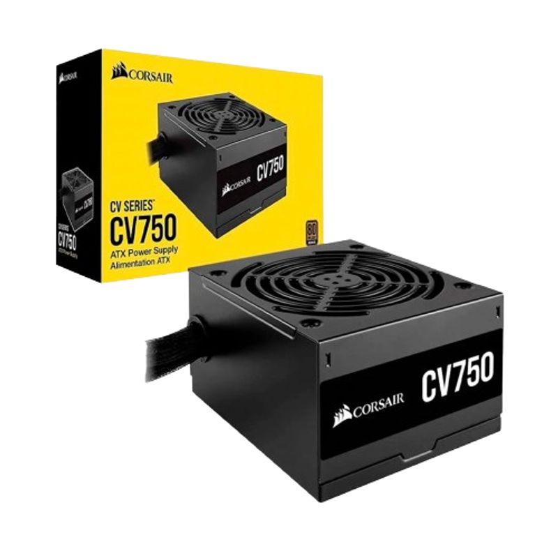 CORSAIR - Fuente CORSAIR CV 750W 80 Plus Bronze