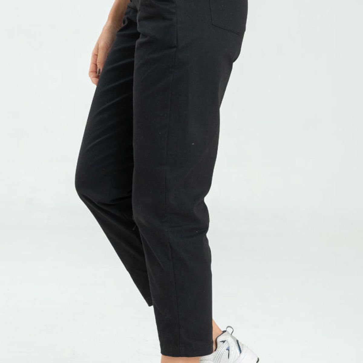 RAGGED - Pantalon chino pasador Negro Ragged.
