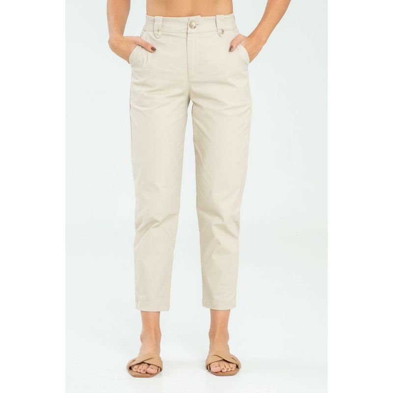 RAGGED - Pantalon chino pasador Beige medio Ragged