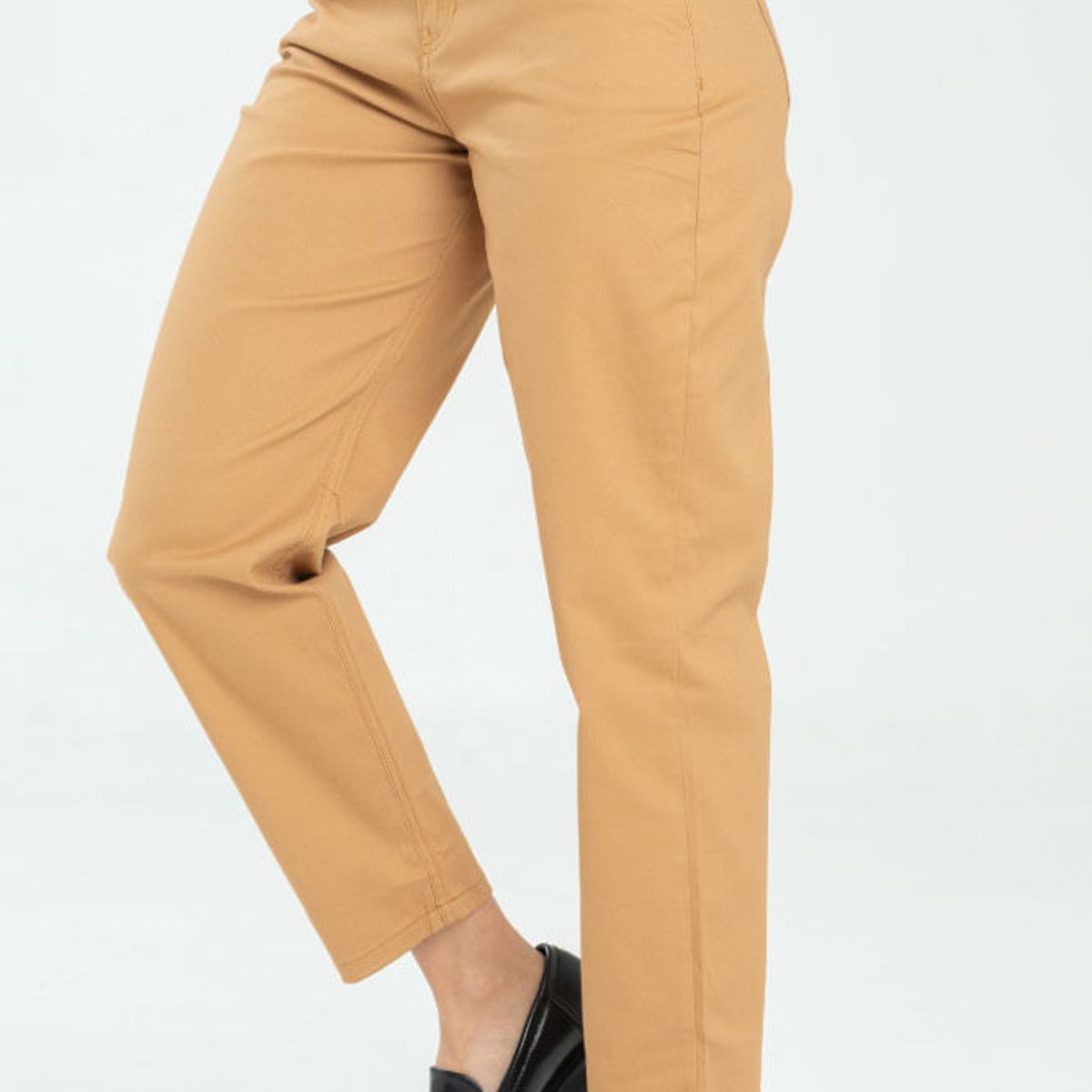 RAGGED - Pantalon mom cinco bolsillos Beige oscuro Ragged.