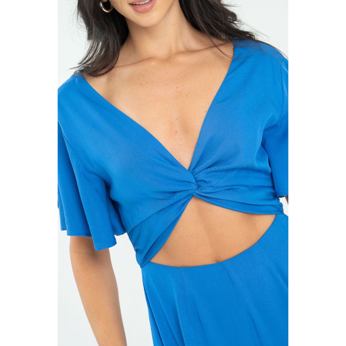 RAGGED - Enterizo largo vhal Azul rey Ragged