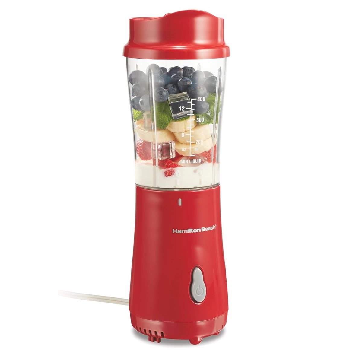 HAMILTON - Licuadora Portatil Hamilton Beach 51101RG Rojo