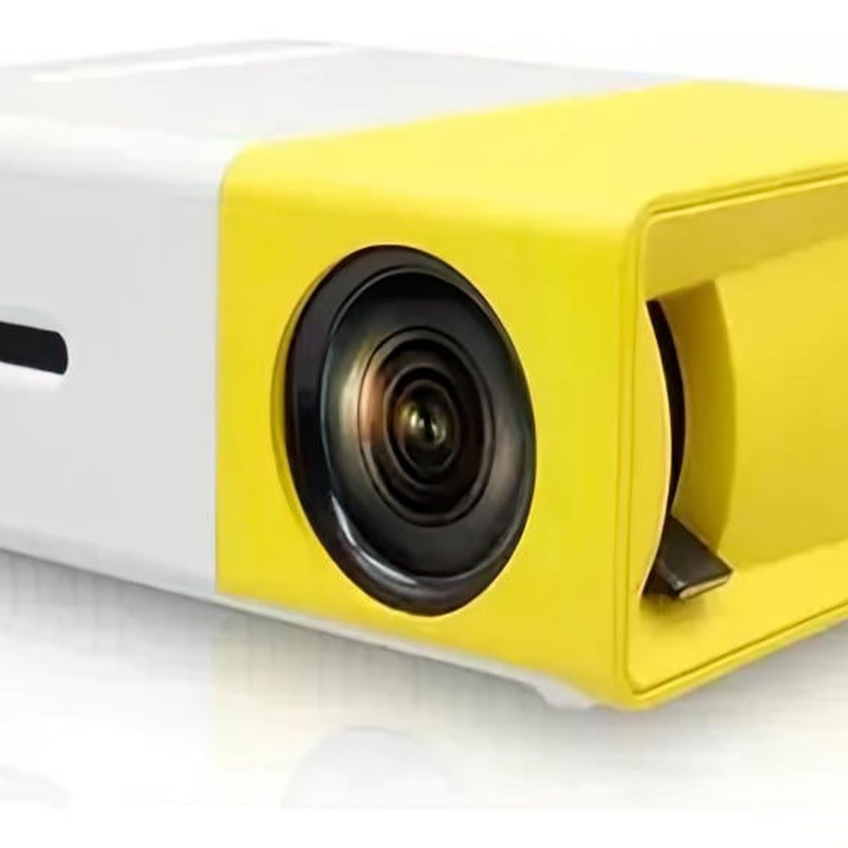 GENERICO - Mini Proyector Portátil YG300 LED 600 Lúmenes, HDMI/USB, Protege Ojos