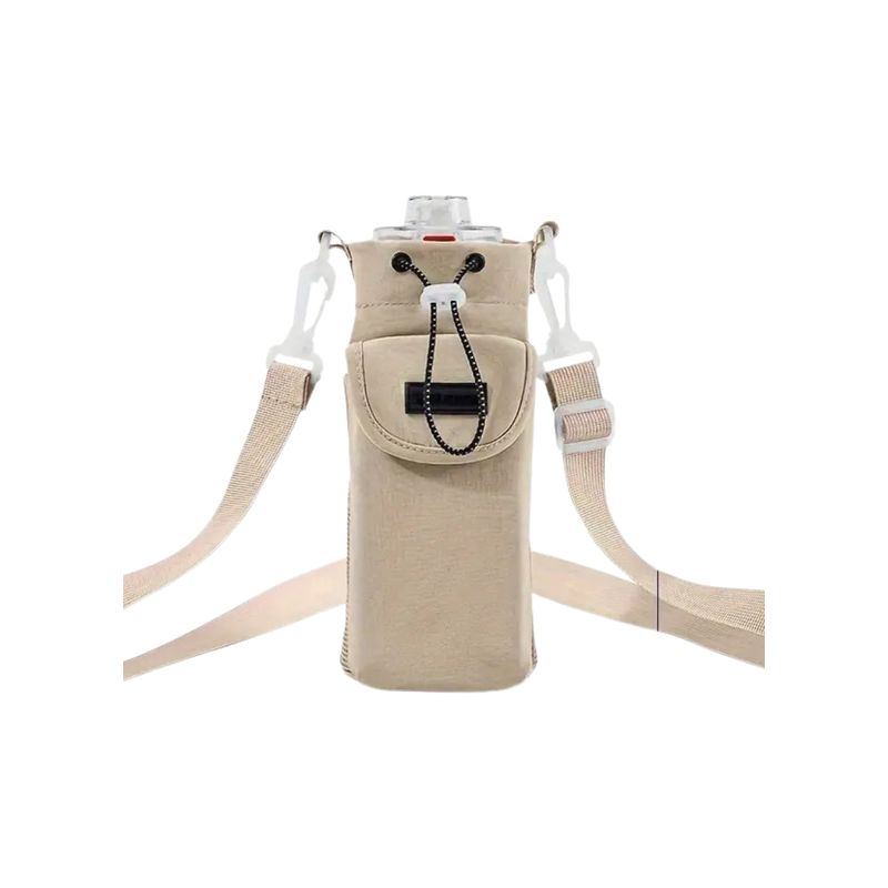 GENACOL - Funda Bolso Porta Botella Termo Accesorio Senderismo Camping