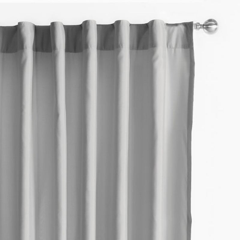 VIANNEY - Cortinas Viasoft Gris CORTA Vianney