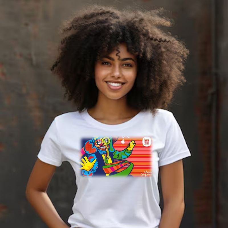 ISMI - Camiseta Carnaval De Barranquilla Manga Corta Marimonda