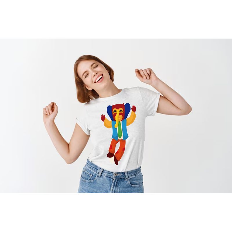 ISMI - Camiseta Carnaval De Barranquilla Manga Corta Marimonda