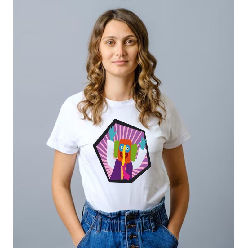 ISMI - Camiseta Carnaval De Barranquilla Manga Corta Marimonda