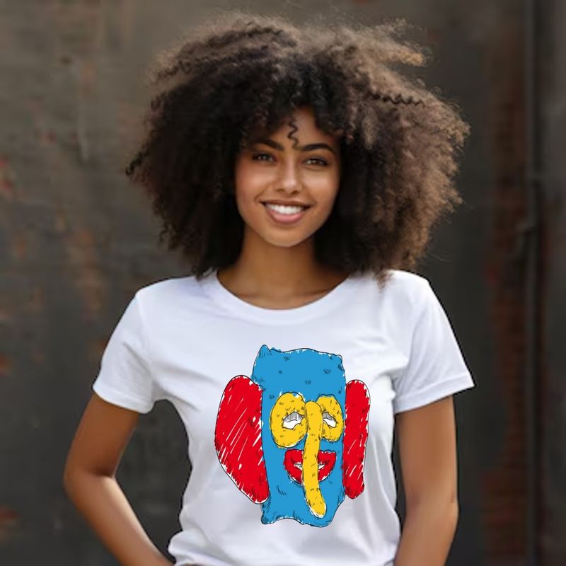 ISMI - Camiseta Carnaval De Barranquilla Manga Corta Marimonda