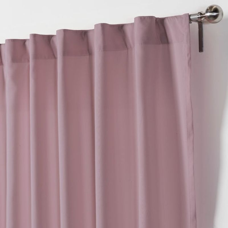 VIANNEY - Cortinas Viasoft Lila CORTA Vianney