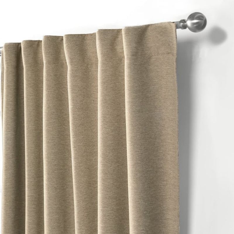 VIANNEY - Cortinas Blackout Ravenna Kaki LARGA Vianney