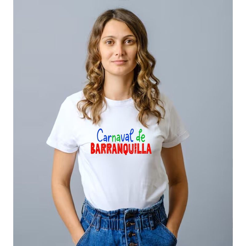 ISMI - Camiseta Carnaval De Barranquilla Manga Corta