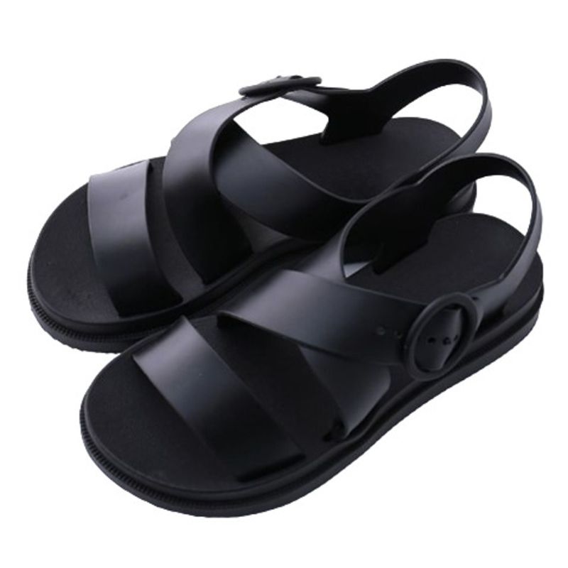 GENERAL - Sandalias Correa Cruzada Plano Super Comodo Para Mujer