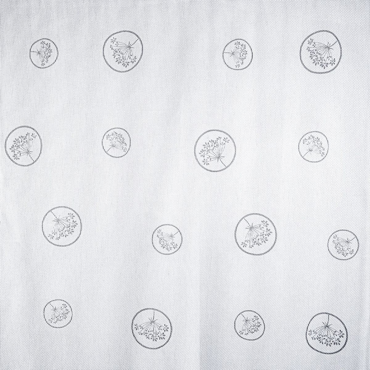 ADVANCE - Cortina en velo muselina con diseño de arbolitos 3 mts x 2.10 mts Entero