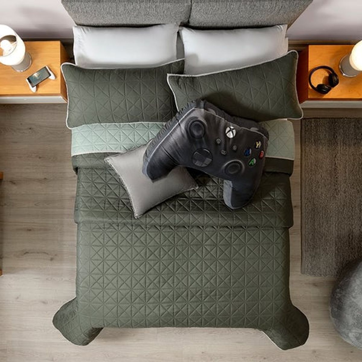 VIANNEY - Cubrelecho Novo Olivo Talla Sencillo Ultra Ligero - Vianney