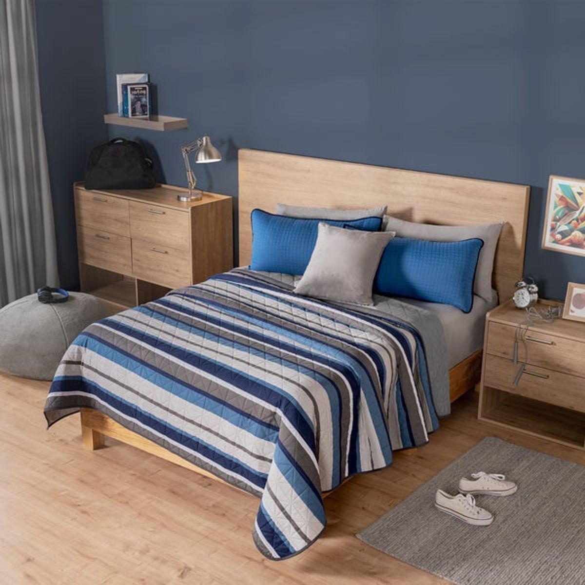 VIANNEY - Cubrelecho Novo Boston King Size Vianney