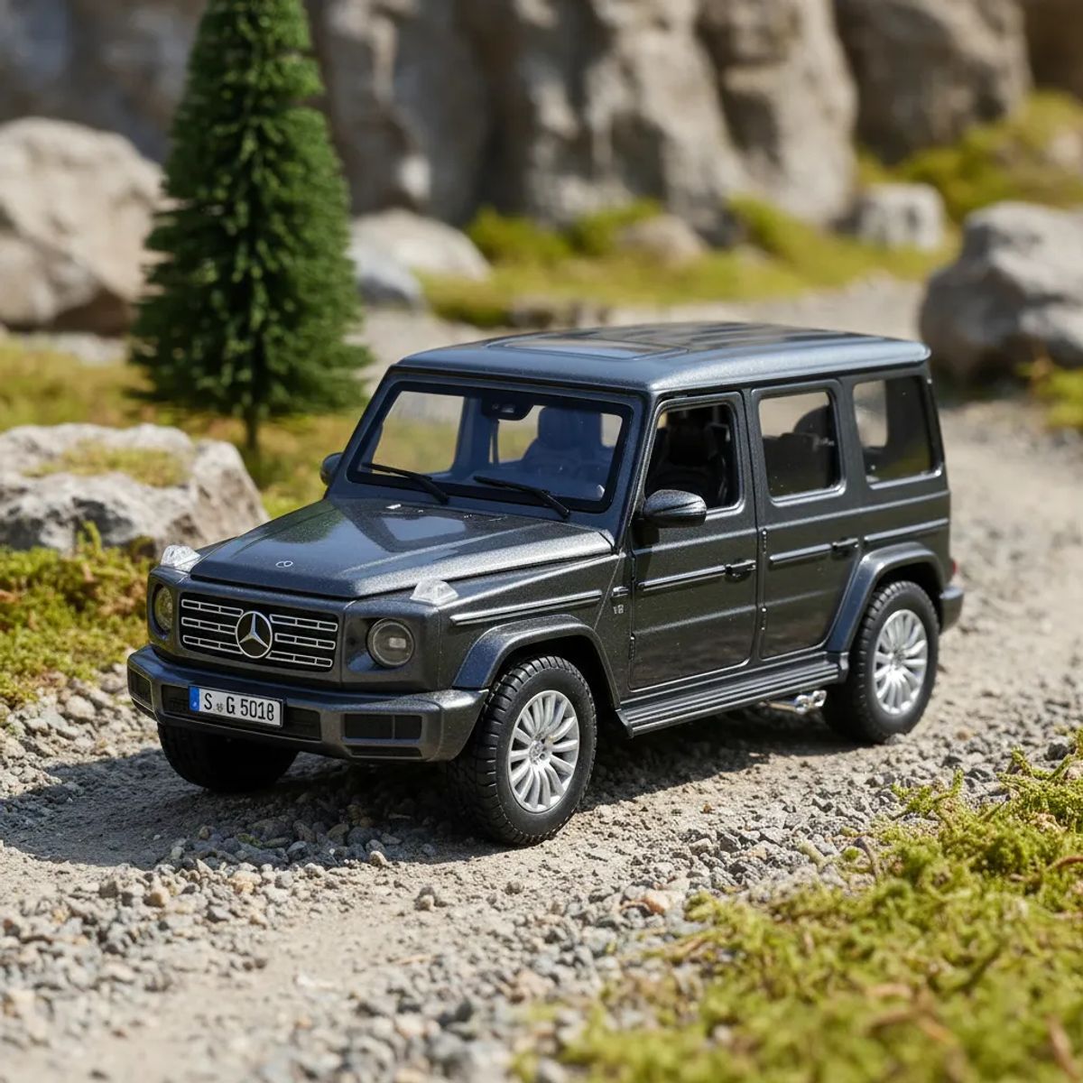 MAISTO - Carro Coleccionable Mercedes Benz G Class Amg Negra 141 Original