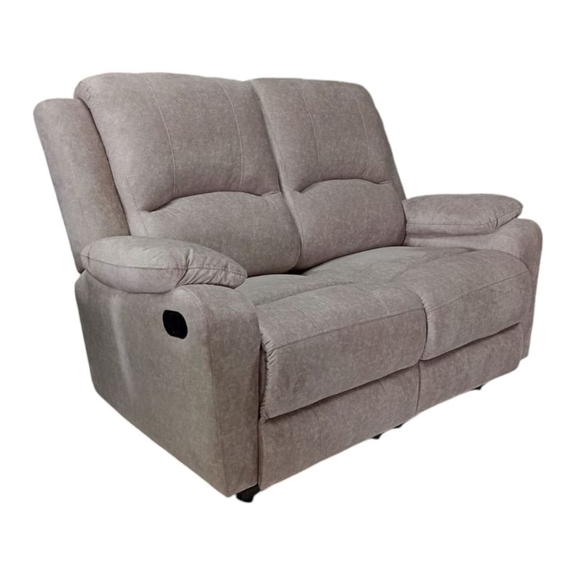 MAXIMUEBLES - Sofá Smart Recliner Avellana 2 Puestos Manual