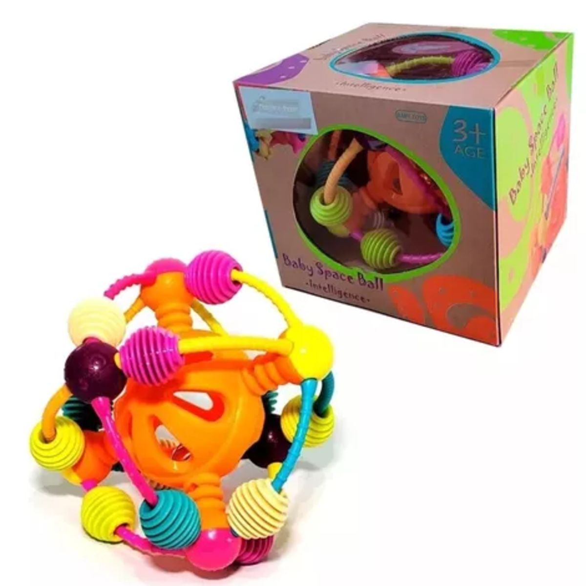 GENERICO - Sonajero Bebé Planeta - Baby Space Ball - Vamos A Jugar