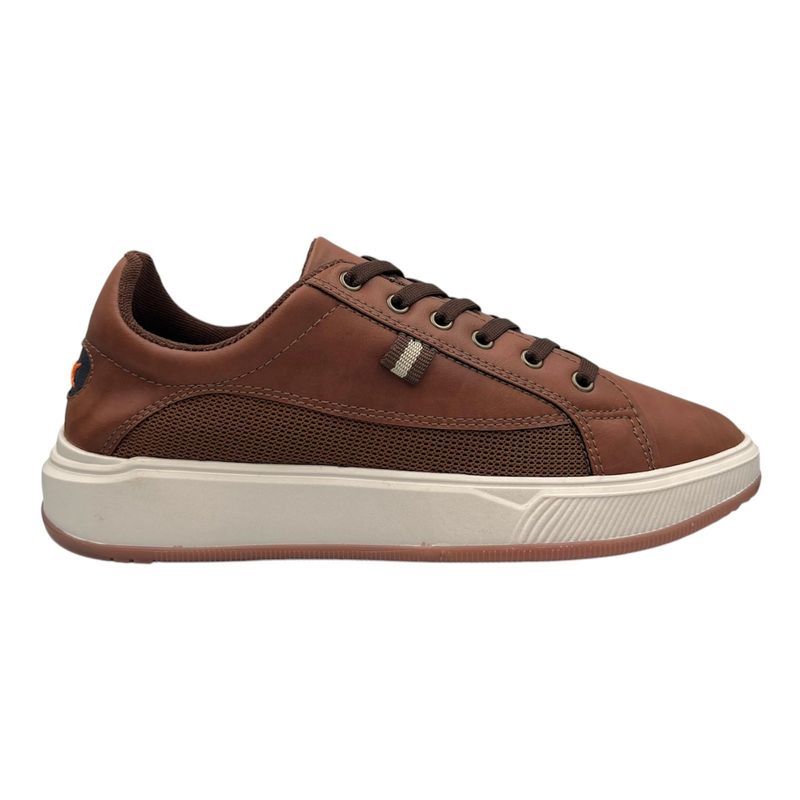 CALZADO BONT - Tenis Bont Hombre Casual Marrón 915