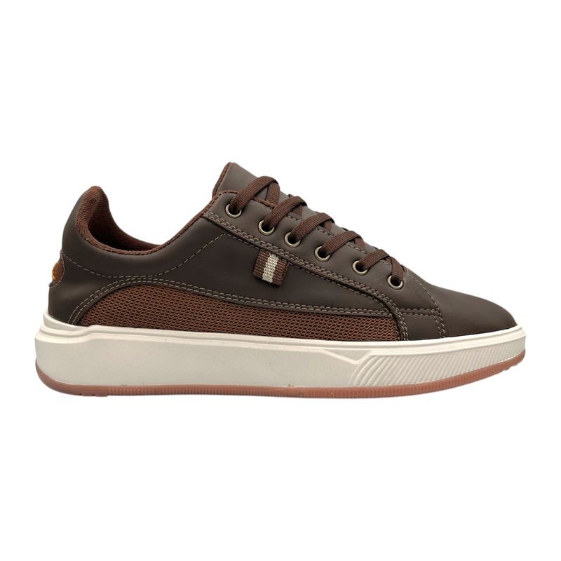 CALZADO BONT - Tenis Bont Hombre Casual Café 915