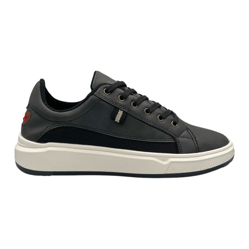 CALZADO BONT - Tenis Bont Hombre Casual Negro 915
