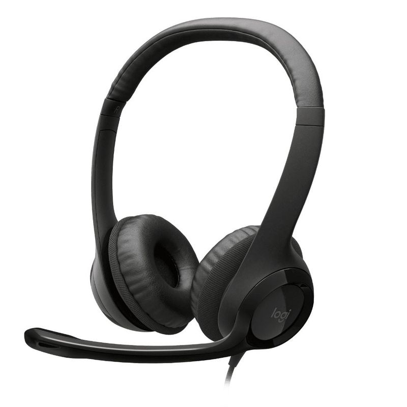 LOGITECH - Audífonos  Diadema Con Micrófono Logitech Usb Headset H390