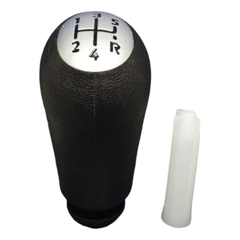 GENERICO - Pomo Pera Perilla Palanca Cambios Cromada Logan Duster 16