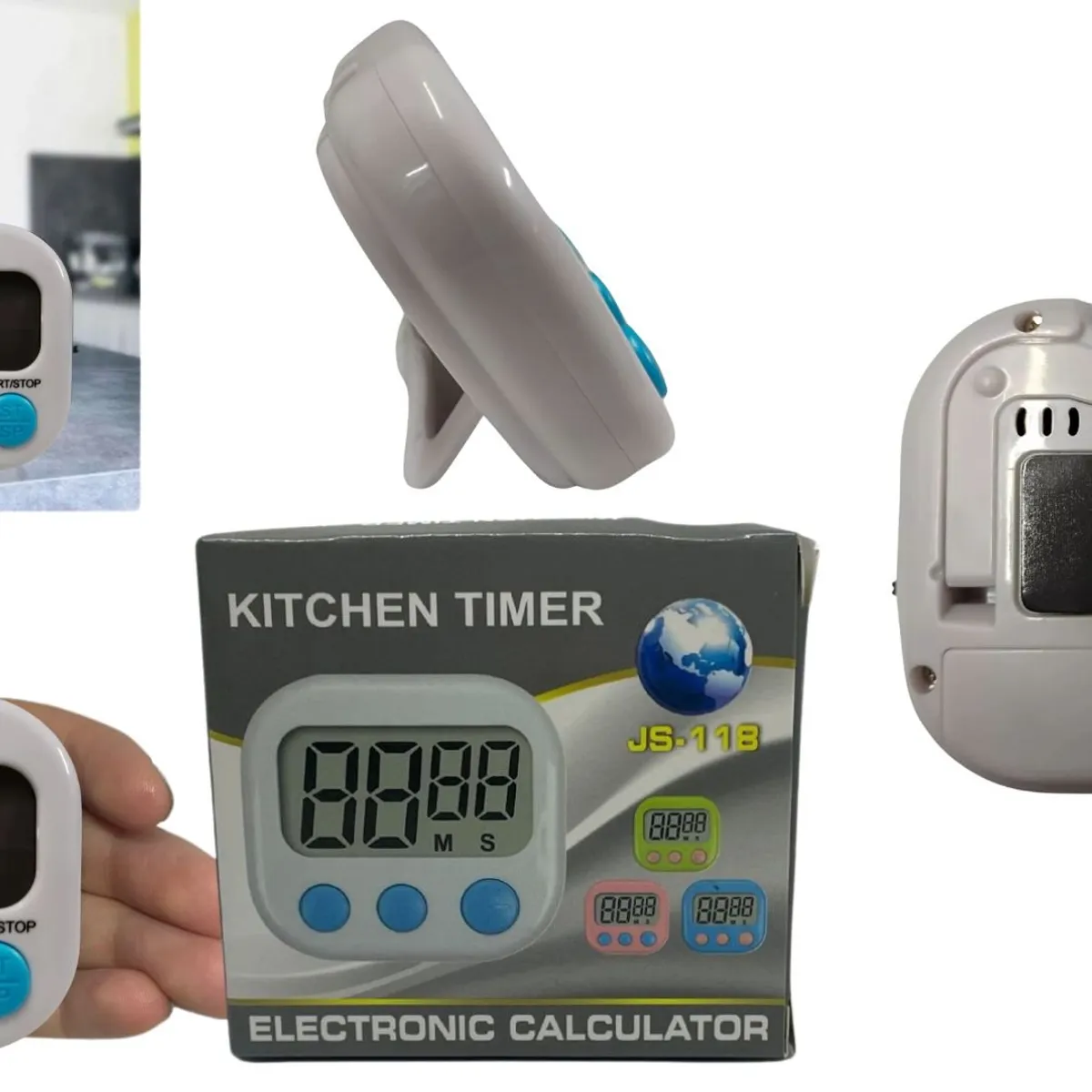MAZUGI - Temporizador De Cocina Para Alimentos Chef Cocion Recetas