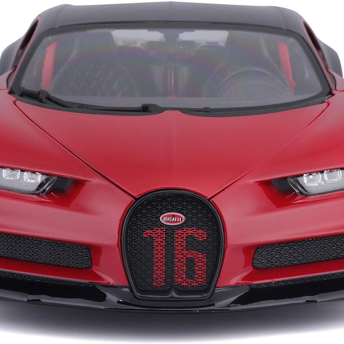 JUGANDO Y EDUCANDO - Carro De Colección Bugatti Chiron Sport 118 Bburago Original