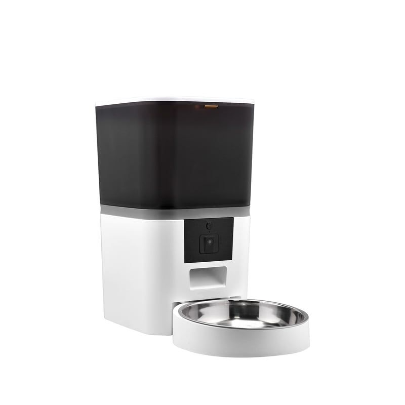 GENERICO - Dispensador Comida Smart para Mascotas Cámara y Sonido 7 Lts