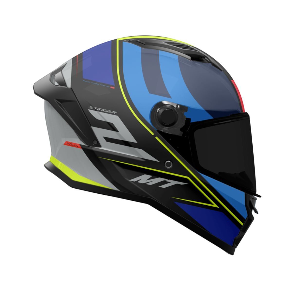 MT HELMETS - CASCO MT HELMETS STINGER 2 POUN B6 MATE TALLA M